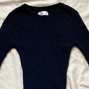 Ribbed Long sleeve Sweater